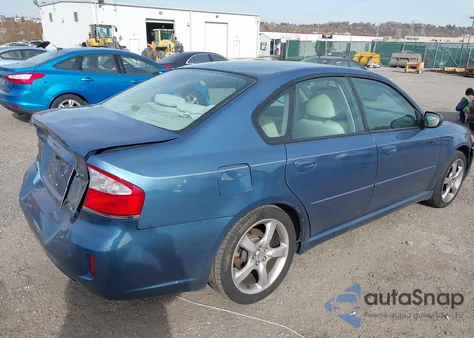2008 Subaru Legacy 2.5I z USA, uszkodzony, nr VIN 4S3BL616687210515